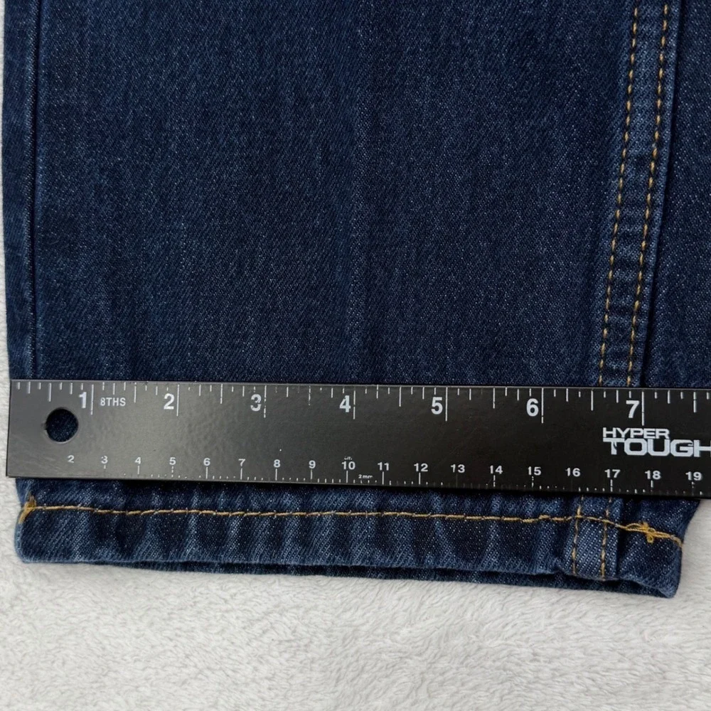 Levi 505 Regular Fit Jeans Men 32x30 Dark Wash Straight Leg Denim Casual Work